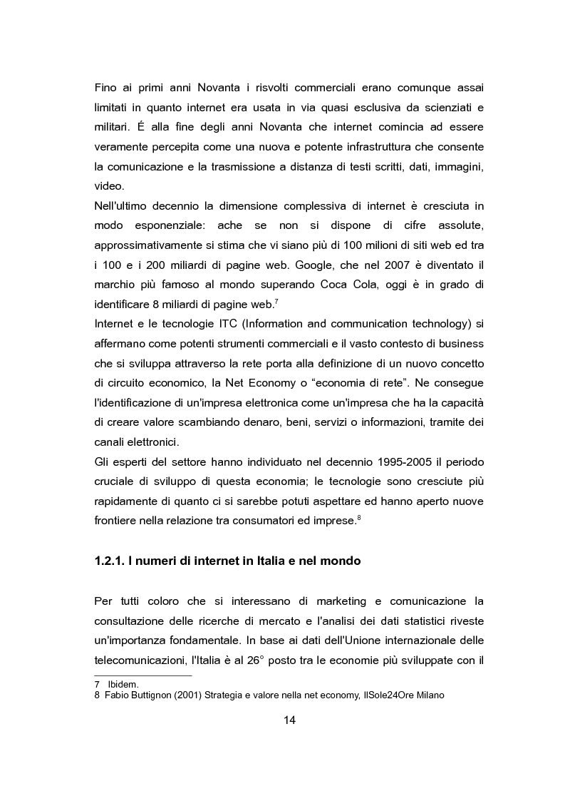 Anteprima della tesi: Il web 2.0 nel turismo: nuovi scenari per le strutture alberghiere, Pagina 11