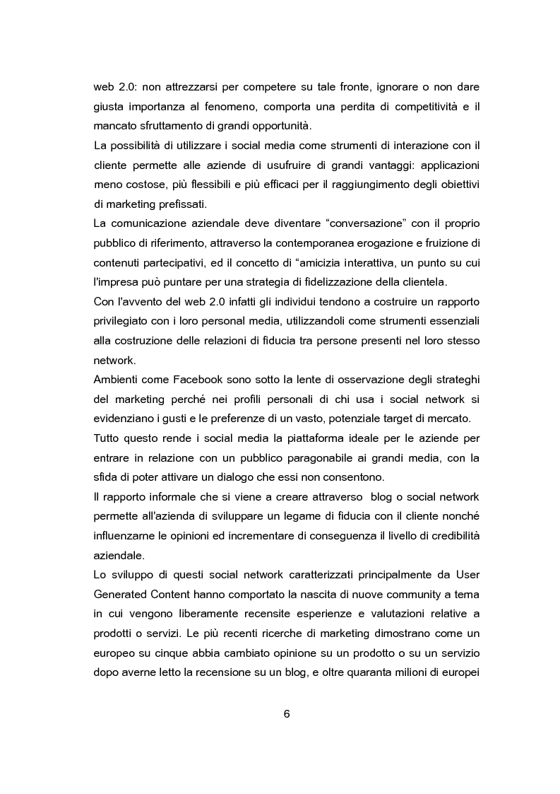 Anteprima della tesi: Il web 2.0 nel turismo: nuovi scenari per le strutture alberghiere, Pagina 3