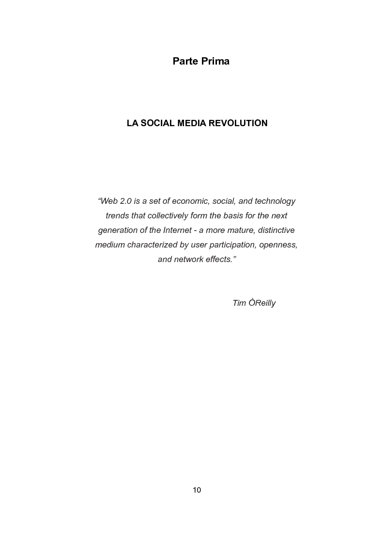 Anteprima della tesi: Il web 2.0 nel turismo: nuovi scenari per le strutture alberghiere, Pagina 7
