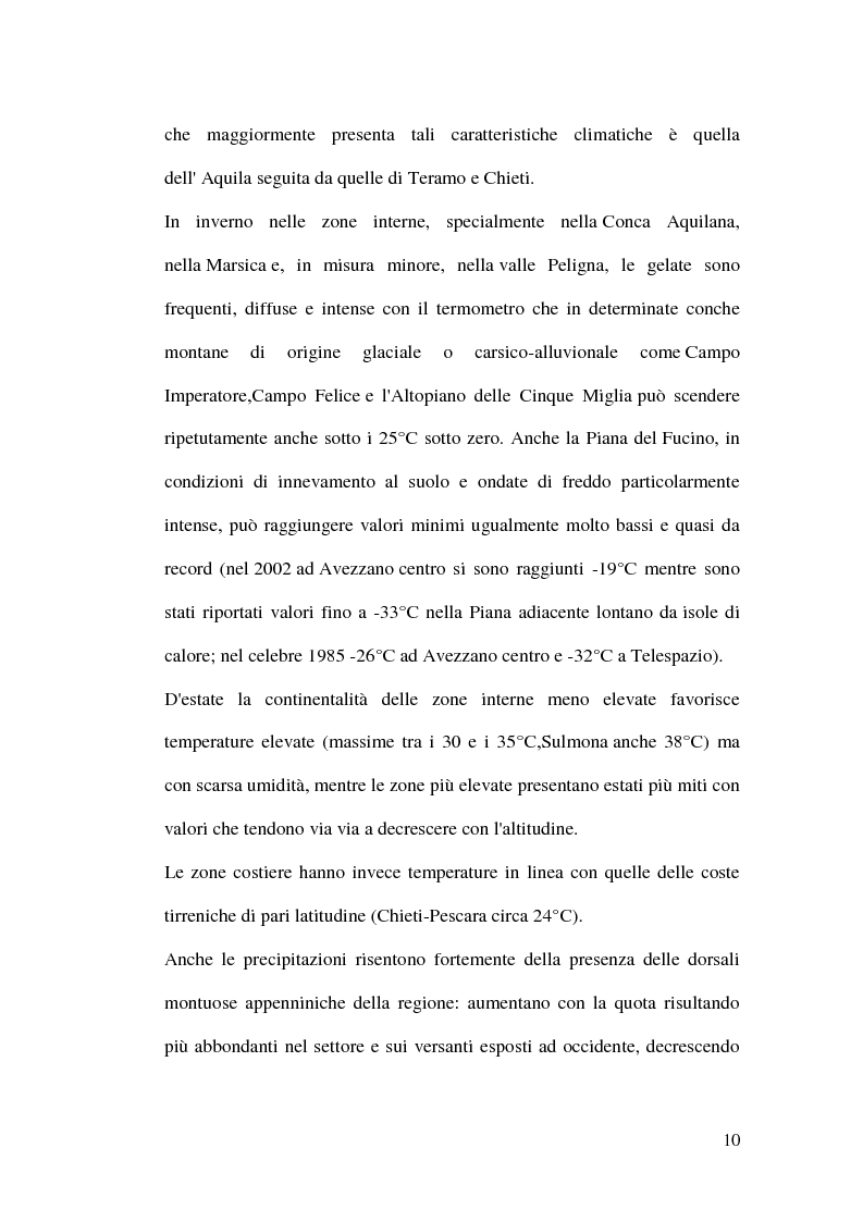 Anteprima della tesi: Analisi regionale dei deflussi di magra. Dipendenza del B.F.I. dalle caratteristiche idrologiche del bacino, Pagina 11