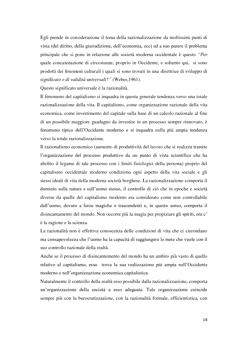 Estratto dalla tesi: Da Weber a Thompson : uno studio sul concetto di razionalità nella storia del pensiero organizzativo.
