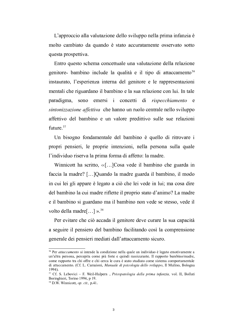 Anteprima della tesi: Maltrattamento e funzione riflessiva: caso clinico di Anna, Pagina 3