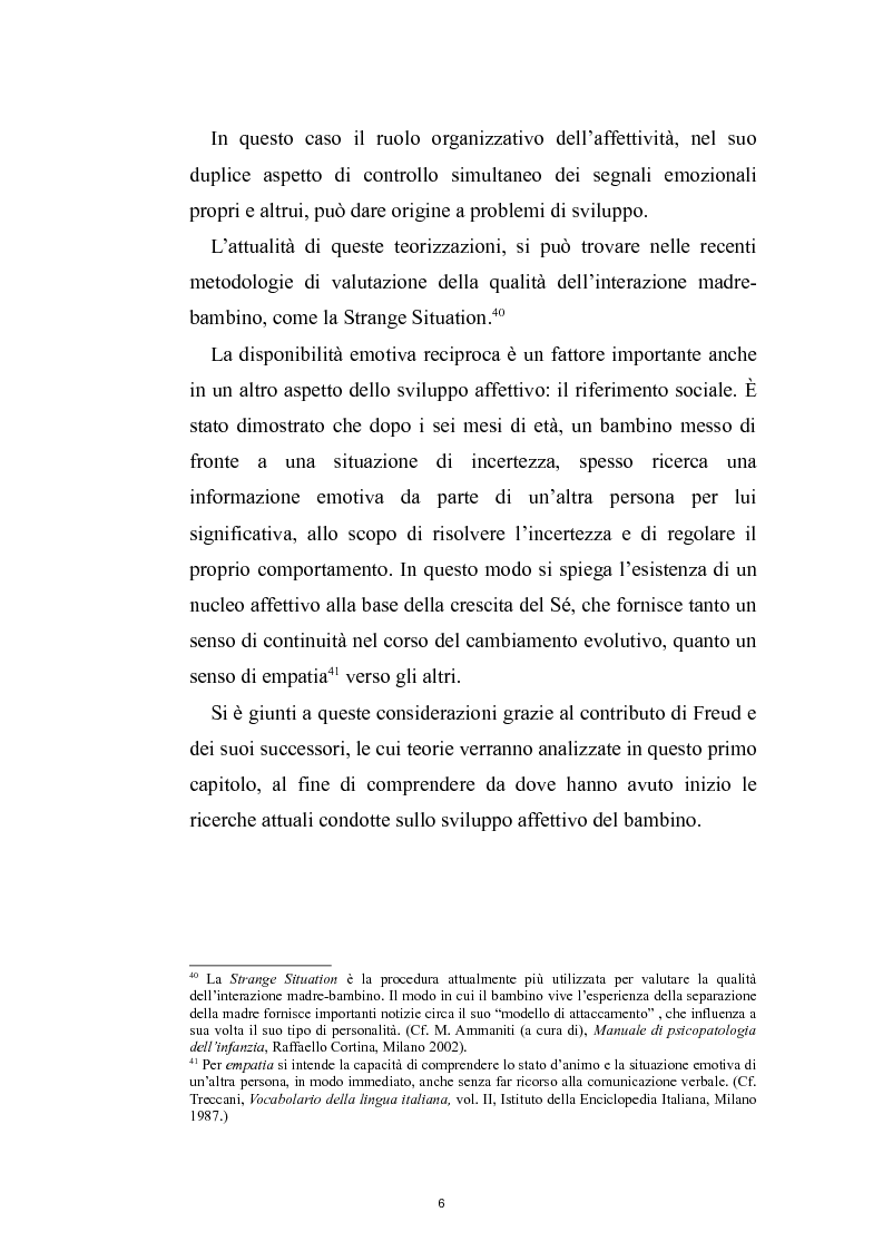 Anteprima della tesi: Maltrattamento e funzione riflessiva: caso clinico di Anna, Pagina 6