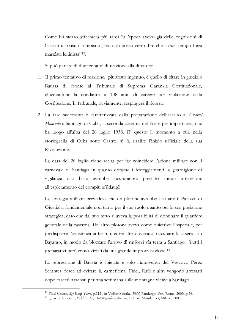 Anteprima della tesi: Cuba: Dall’URSS al dopo Fidel, Pagina 9
