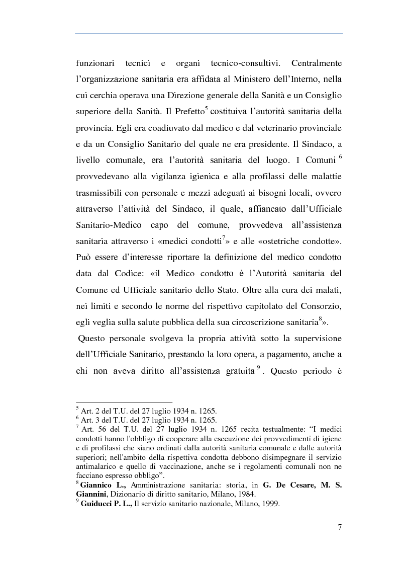 Anteprima della tesi: Il finanziamento della salute alla luce del federalismo fiscale, Pagina 8