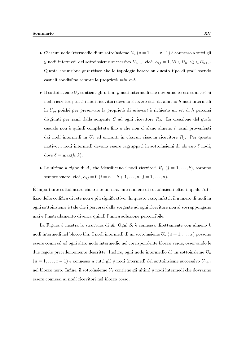 Estratto dalla tesi: Network - Coded Multihop Multicast: Topology and Complexity