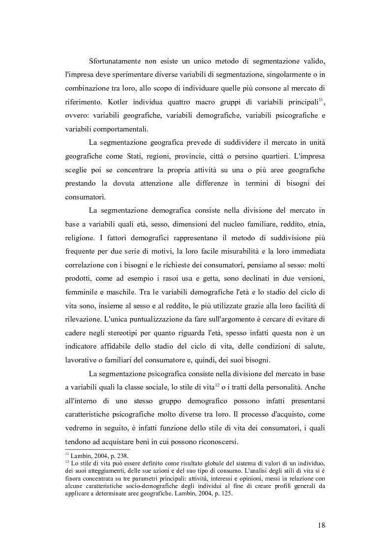 Estratto dalla tesi: Marketing e diversità: il consumatore anziano, omosessuale e multietnico. Dimensioni del fenomeno e opportunità per le imprese e la pubblicità