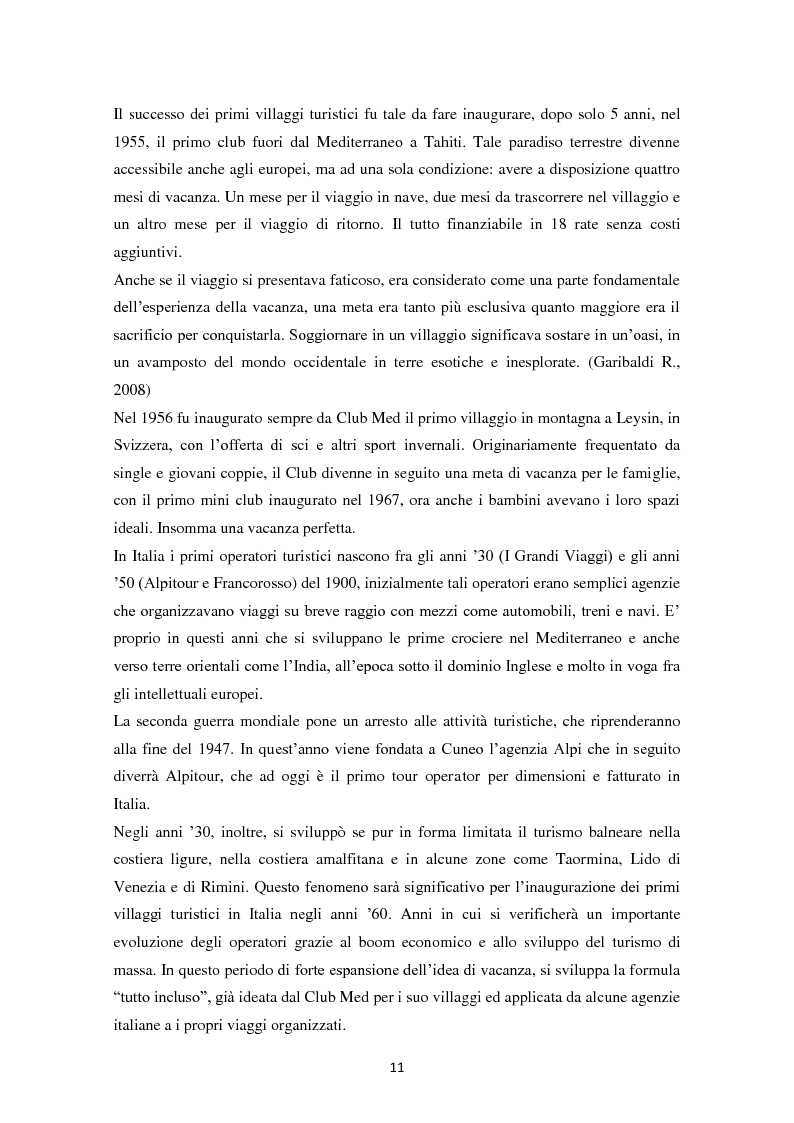 Anteprima della tesi: Il budget nella ristorazione dei villaggi turistici, Pagina 6