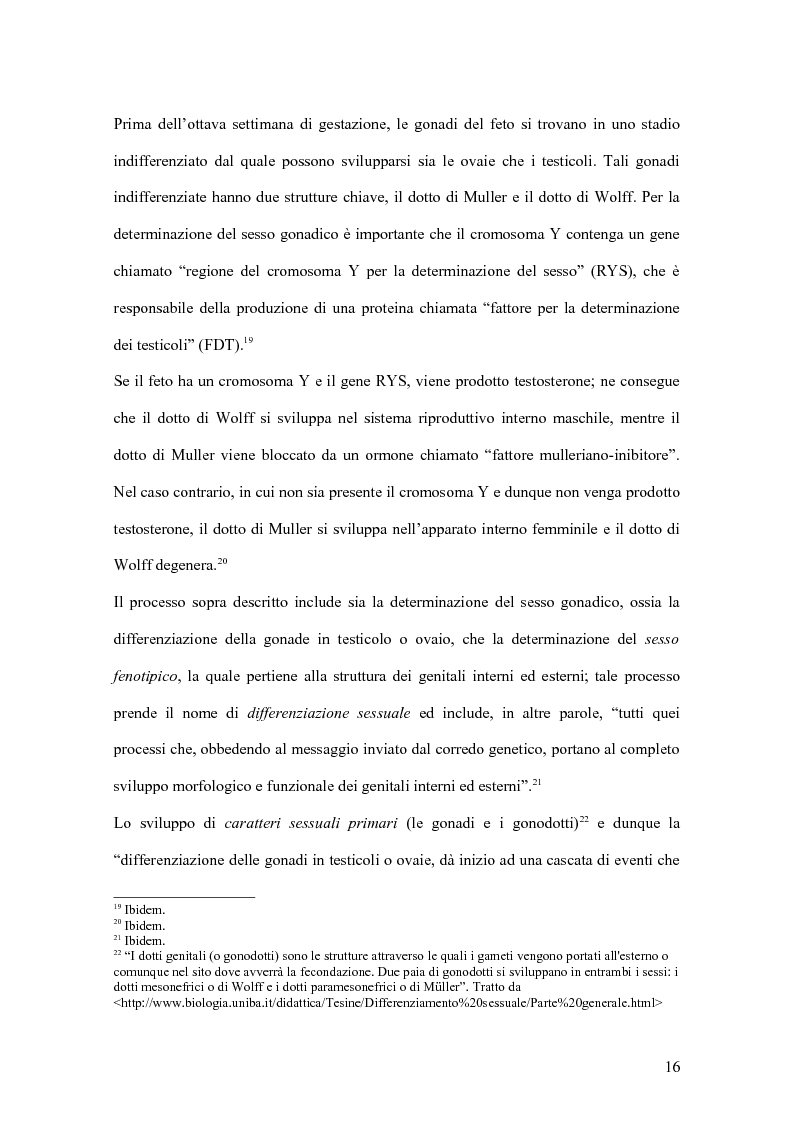 Anteprima della tesi: Oltre i limiti del dualismo di genere: la configurazione discorsiva della transessualità come spartiacque epistemologico fra Disturbo di Identità di Genere e stereotipi di genere, Pagina 11