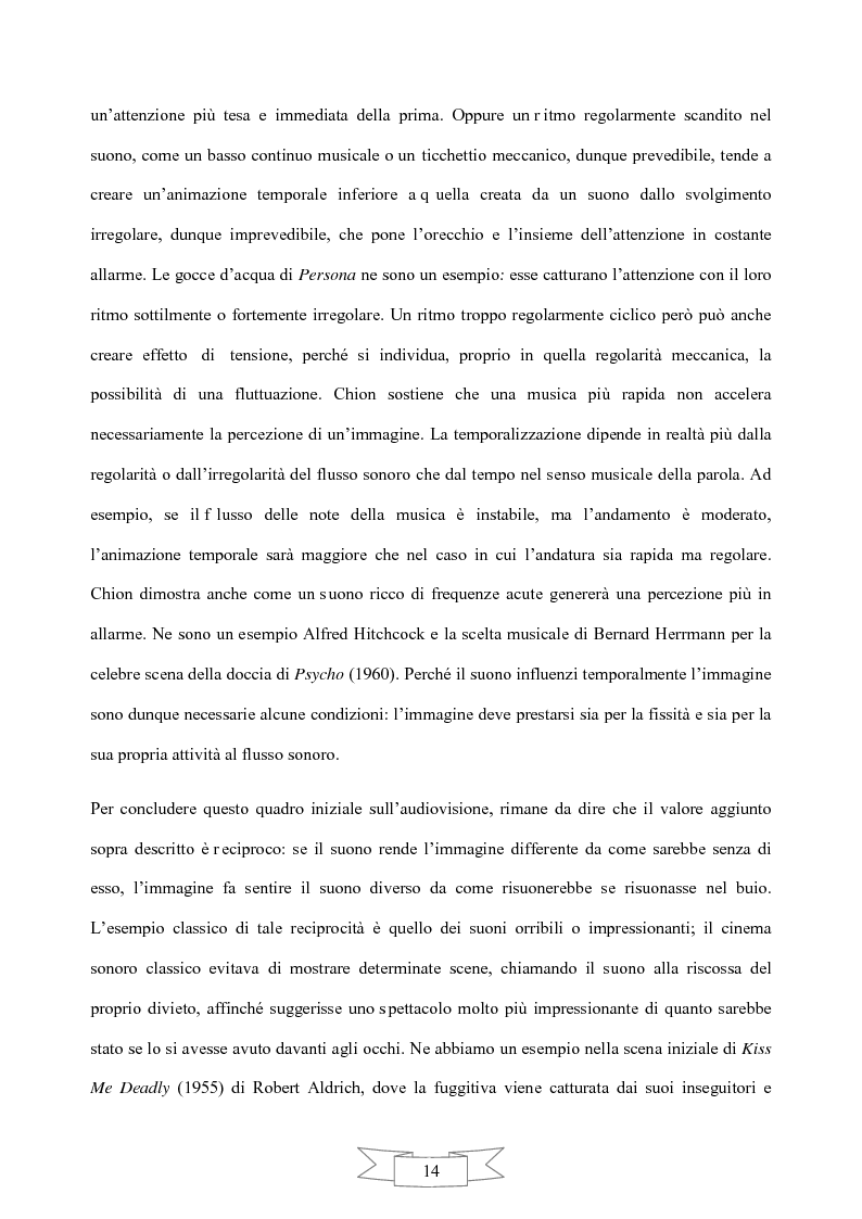 Anteprima della tesi: Dove le parole finiscono inizia la musica - Figuratività e audiovisione nel cinema indipendente di Gus Van Sant, Pagina 10