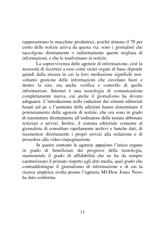 Anteprima della tesi: Il ruolo di Internet nella comunicazione politica. Il caso di Mf-Dow Jones News, Pagina 10