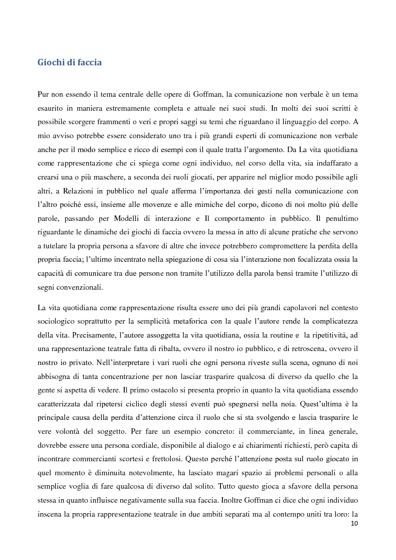 Estratto dalla tesi: Il linguaggio del corpo come chiave di lettura dell'altro. Metodologie comportamentali in un mondo dominato dallo studio della parola.