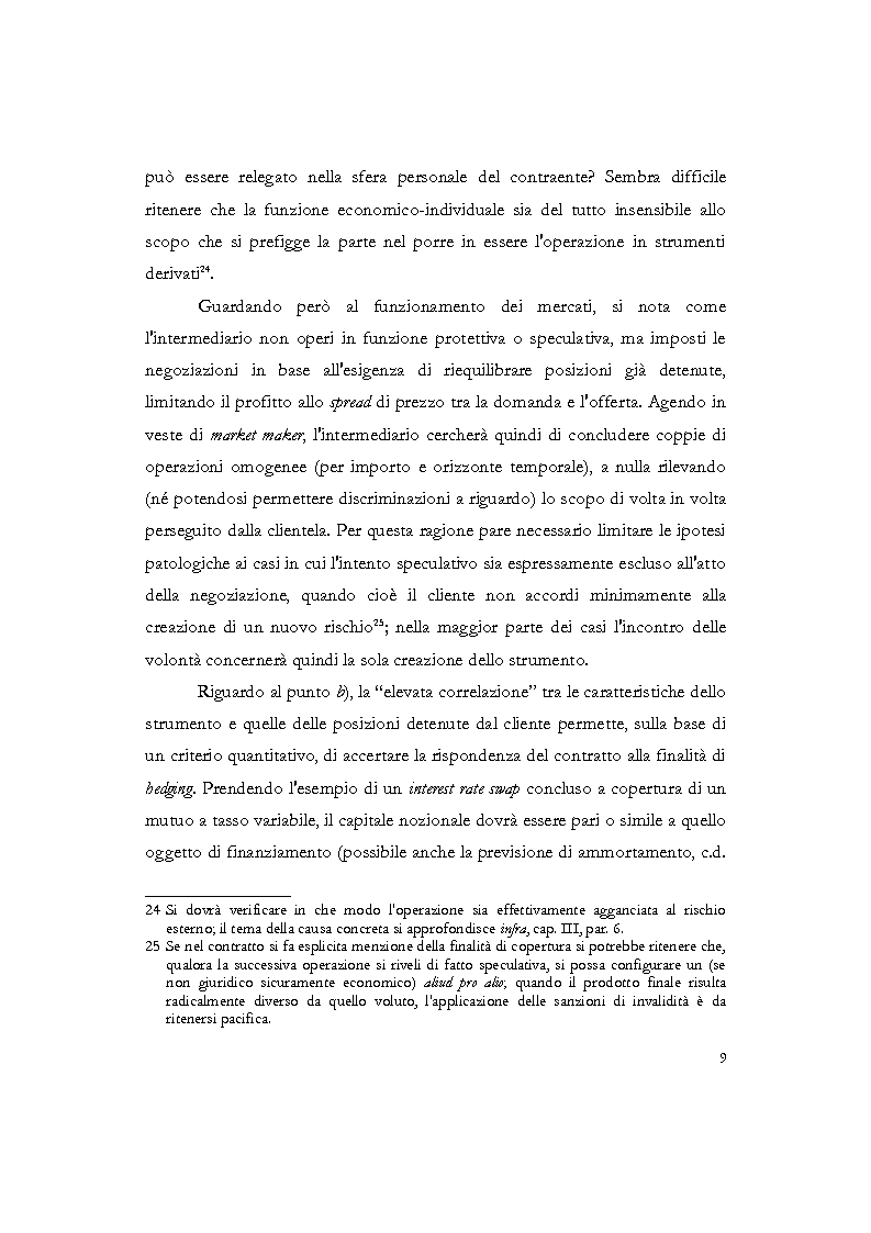 Anteprima della tesi: Mark to market e Up-front nei contratti derivati su tassi di interesse, Pagina 13