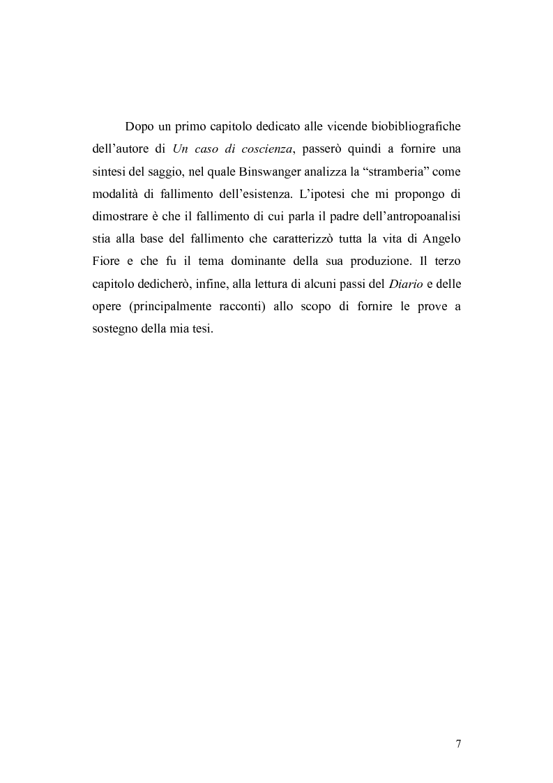 Anteprima della tesi: Falliti e fallimenti metafisici nella narrativa di Angelo Fiore, Pagina 6