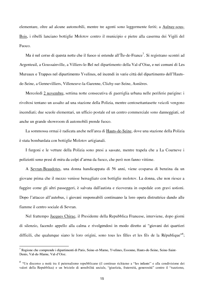 Anteprima della tesi: L'immigrazione in Francia: la crisi nelle banlieues del modello d'integrazione repubblicano e i tentativi di riforma di Sarkozy, Pagina 10
