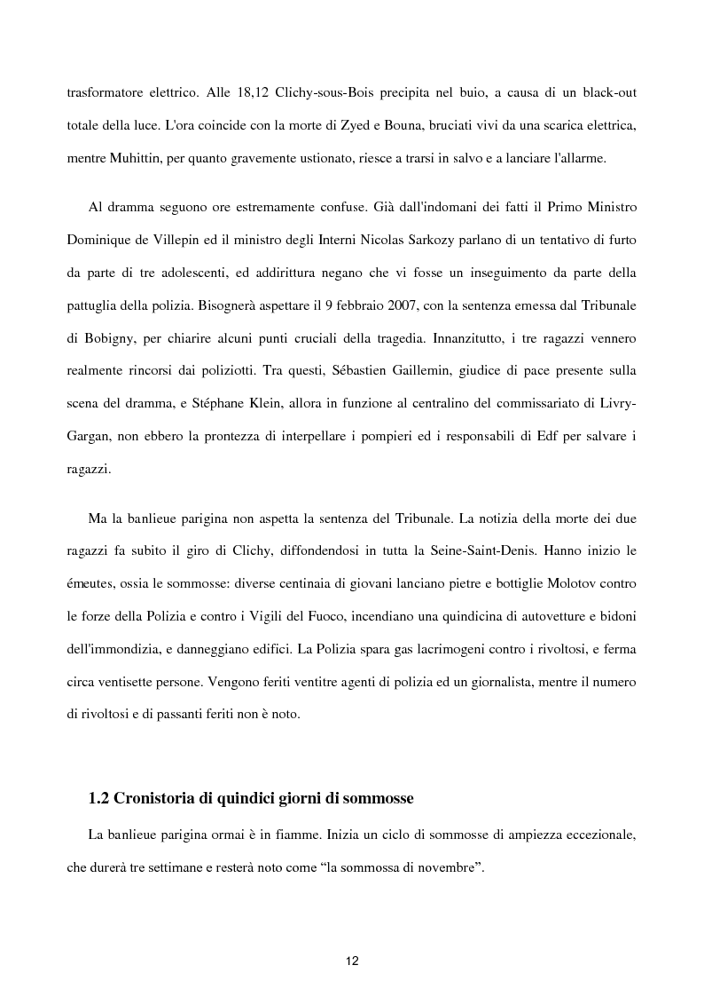 Anteprima della tesi: L'immigrazione in Francia: la crisi nelle banlieues del modello d'integrazione repubblicano e i tentativi di riforma di Sarkozy, Pagina 7