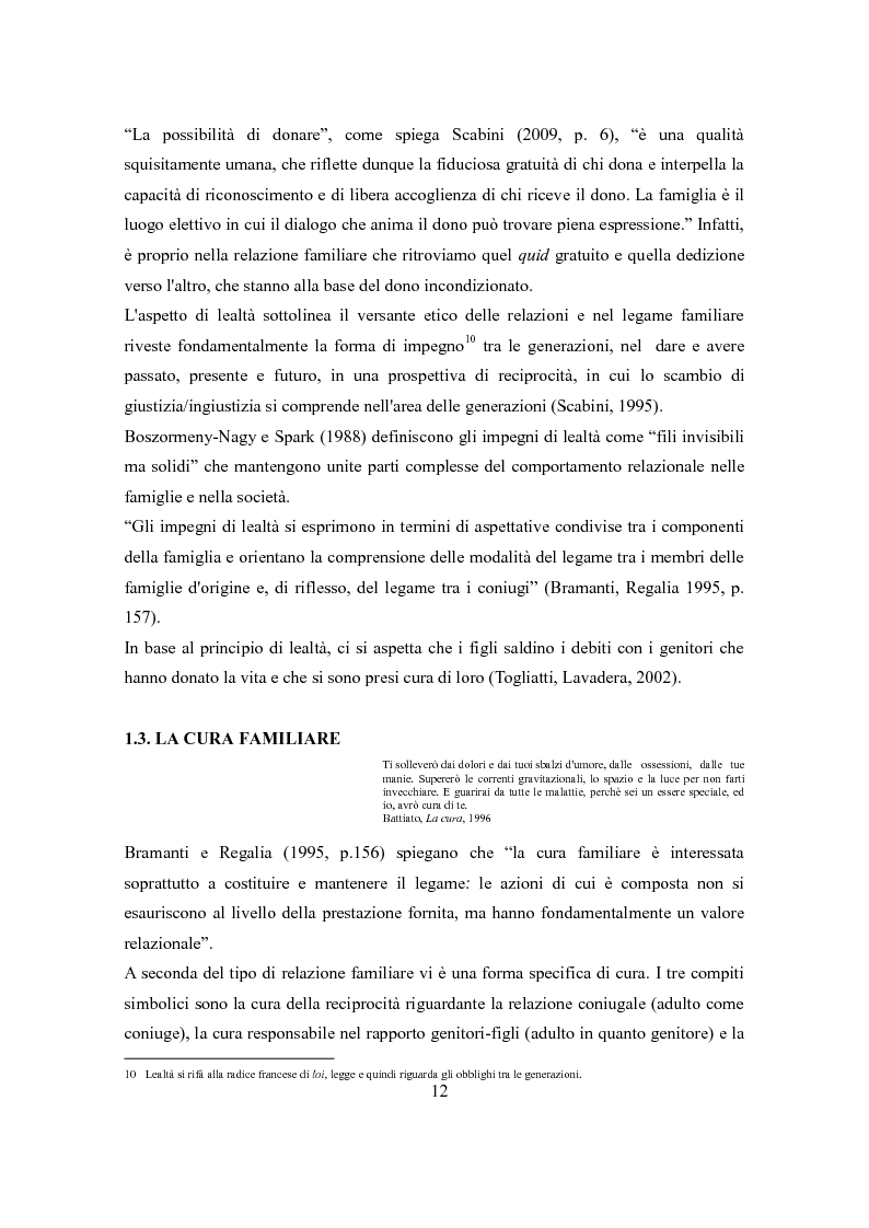 Anteprima della tesi: Anziani, famiglie e assistenti: un'indagine esplorativa nelle città di Venezia, Verona, Padova e Treviso., Pagina 7