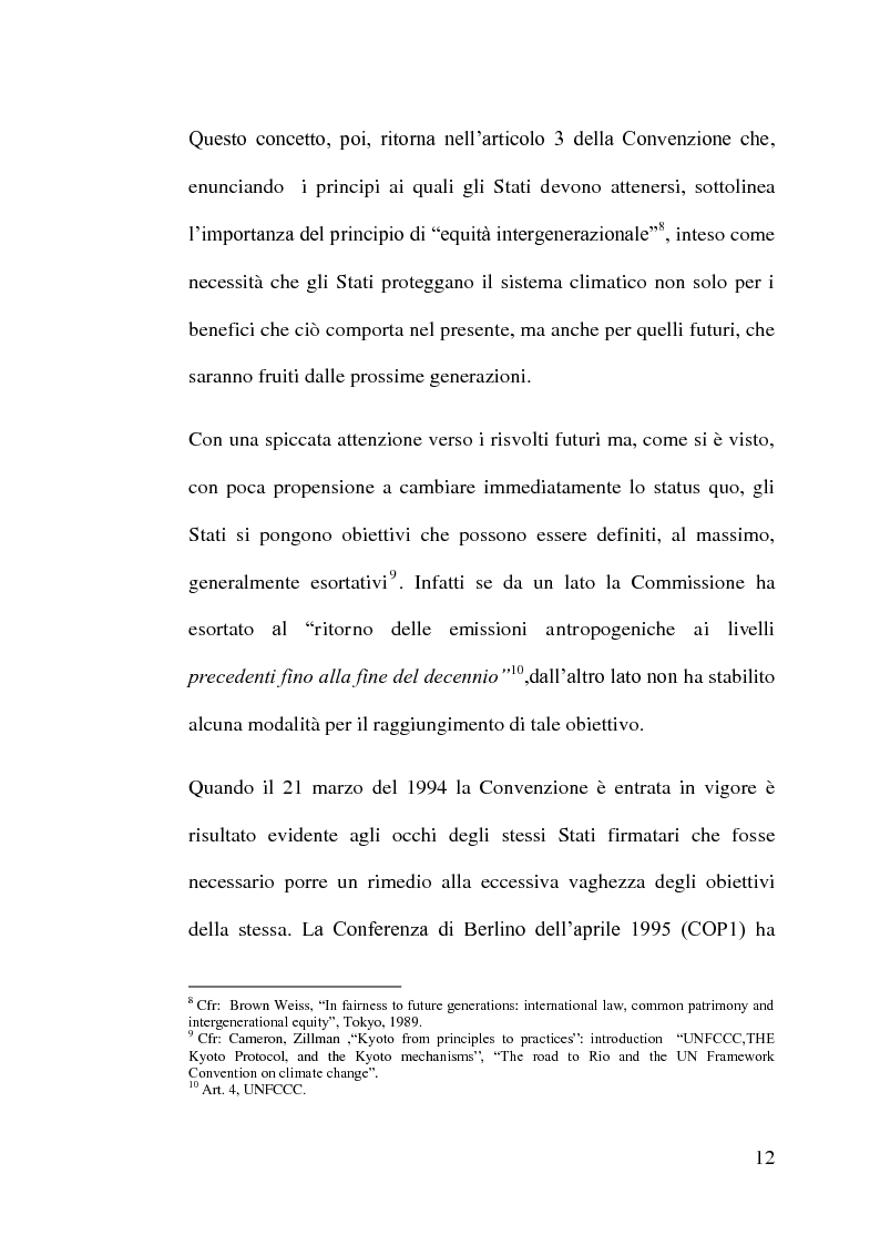 Anteprima della tesi: Tutela internazionale dell'ambiente e mercato dei biocarburanti, Pagina 11