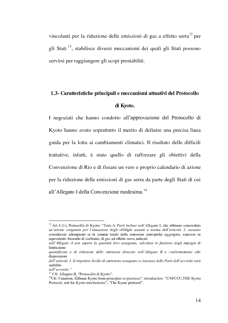 Anteprima della tesi: Tutela internazionale dell'ambiente e mercato dei biocarburanti, Pagina 13