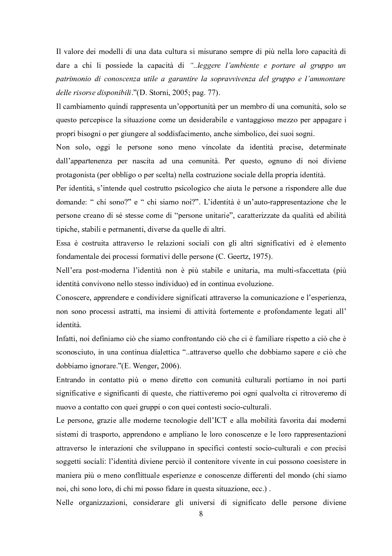 Anteprima della tesi: Organizzazioni di Significati. Scoprire gli Arcipelaghi di senso attraverso i bisogni conoscitivi degli studenti., Pagina 7