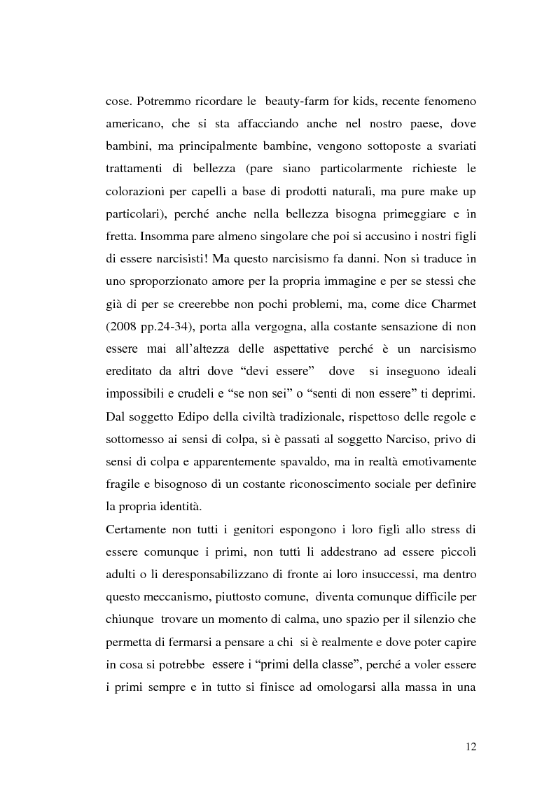 Anteprima della tesi: I nuovi adolescenti. Piccole Ferrari senza navigatore, Pagina 13