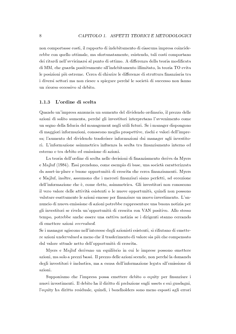 Anteprima della tesi: Metodi di stima alternativi per panel dinamici: un'applicazione alle teorie di finanziamento delle imprese, Pagina 9
