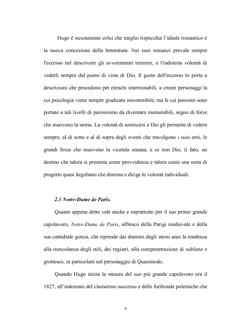 Anteprima della tesi: Notre - Dame de Paris: dalla letteratura al musical, Pagina 5