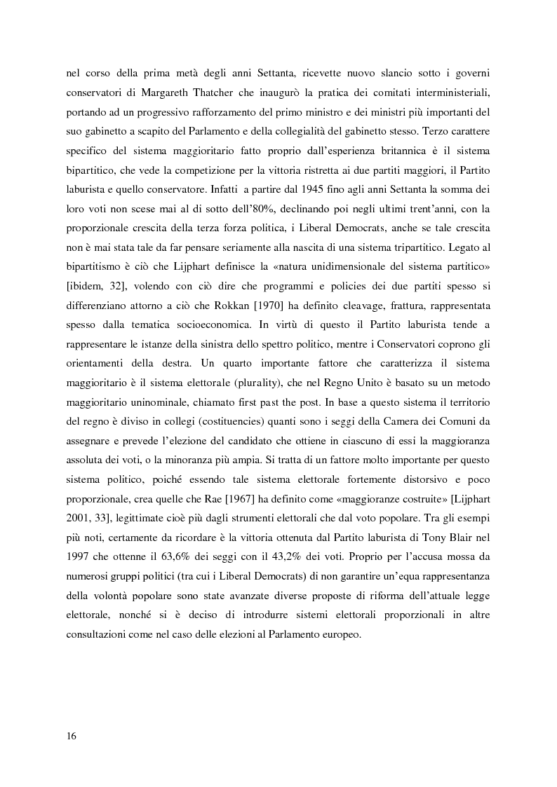 Anteprima della tesi: La presidenzializzazione della politica in Europa: le leadership di Nicolas Sarkozy e José Luis Rodriguez Zapatero, Pagina 11