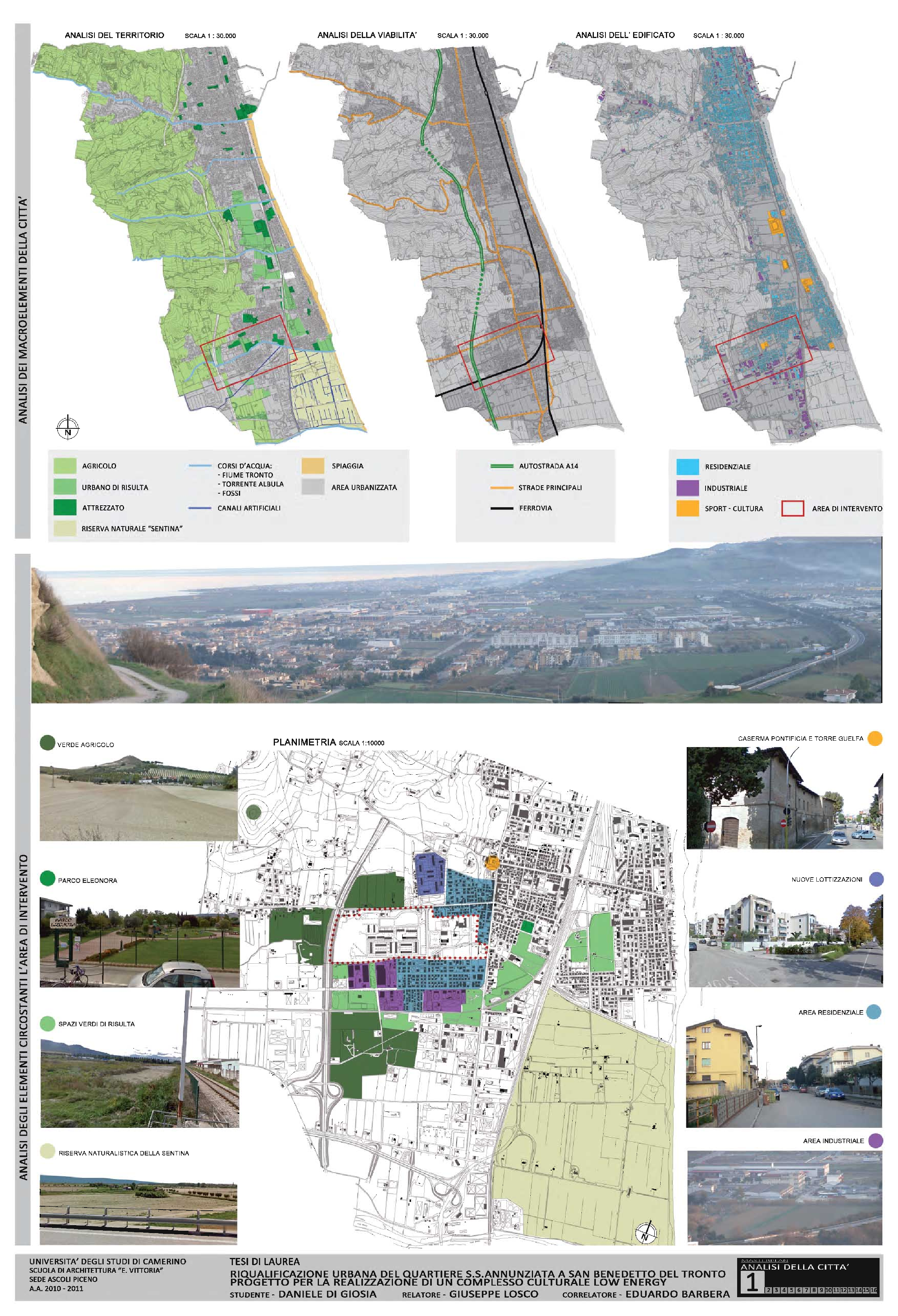 Anteprima della tesi: Riqualificazione urbana del quartiere SS.Annunziata a San Benedetto del Tronto: progetto per la realizzazione di un complesso culturale low energy, Pagina 2