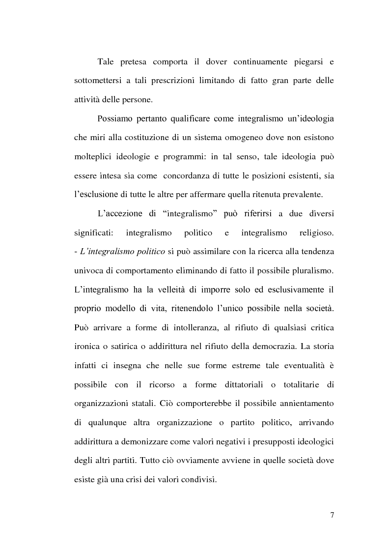 Anteprima della tesi: Il Fondamentalismo, Pagina 8