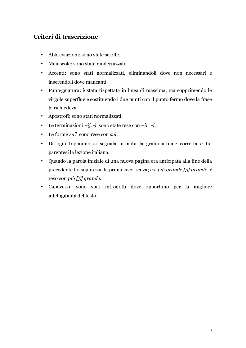 Anteprima della tesi: Domenico Fenati in viaggio per l'Europa 1698 - 1699, Pagina 5