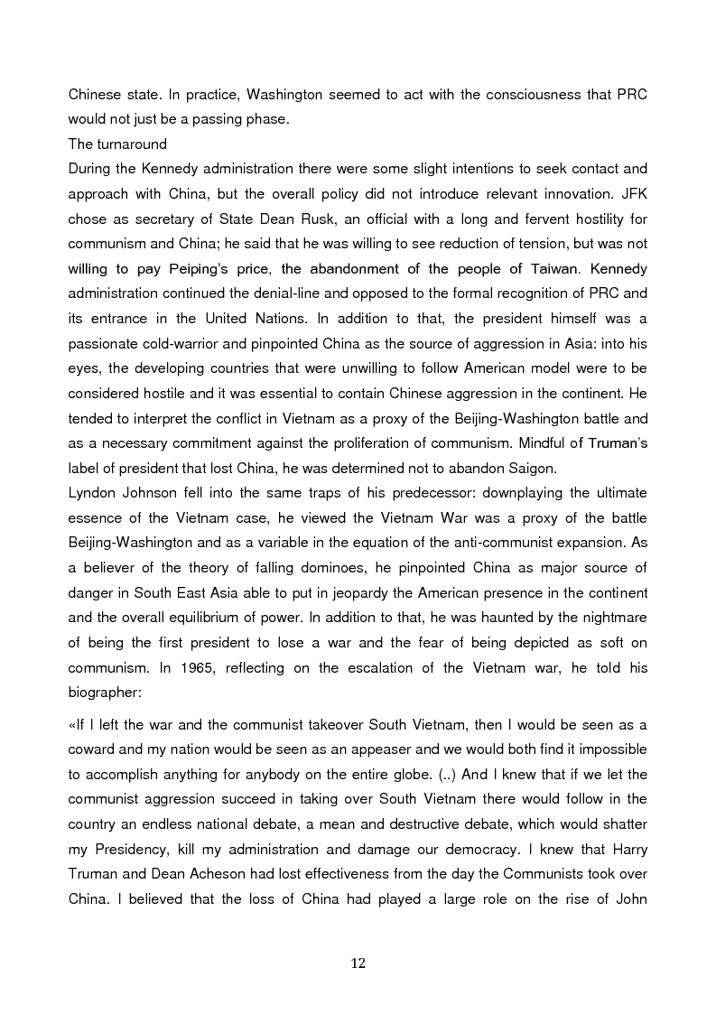 Anteprima della tesi: Minding the gap: the American Public Diplomacy in the engagement of China, Pagina 11