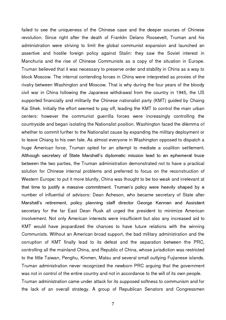 Anteprima della tesi: Minding the gap: the American Public Diplomacy in the engagement of China, Pagina 6