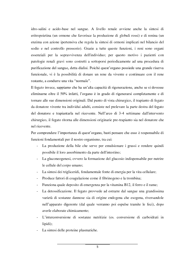 Anteprima della tesi: Donazione e trapianto d'organi e tessuti: competenze infermieristiche nella morte cerebrale, Pagina 4