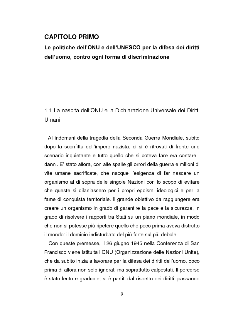 Anteprima della tesi: L’educazione antirazzista in Italia - Norme europee e politiche italiane, Pagina 6