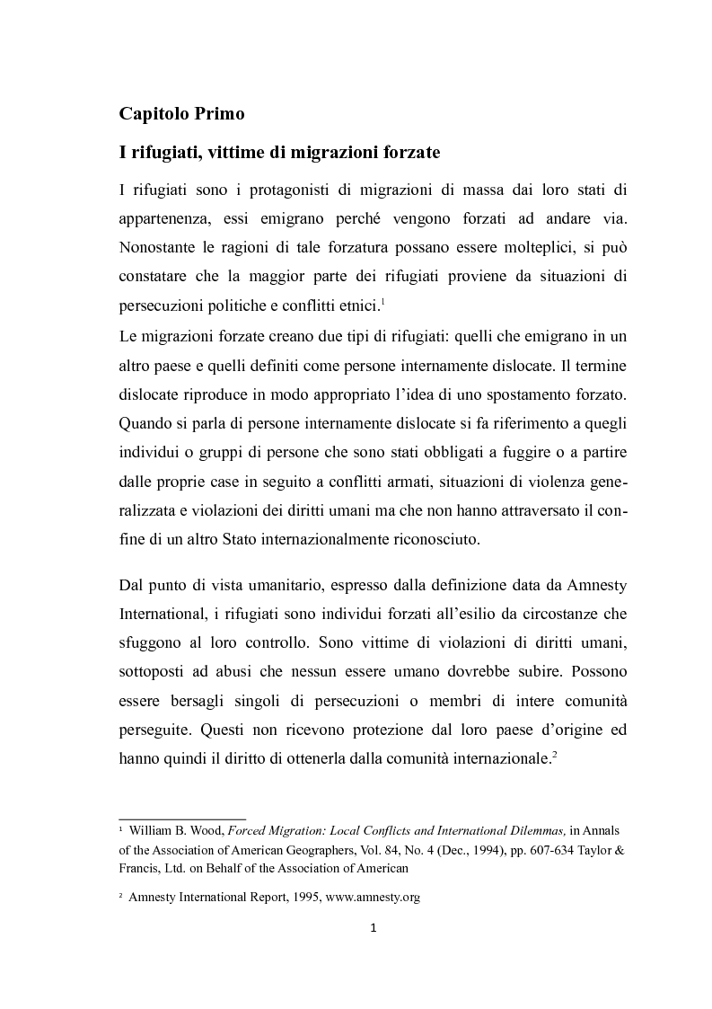Anteprima della tesi: La gestione dei rifugiati palestinesi in Giordania, Pagina 7