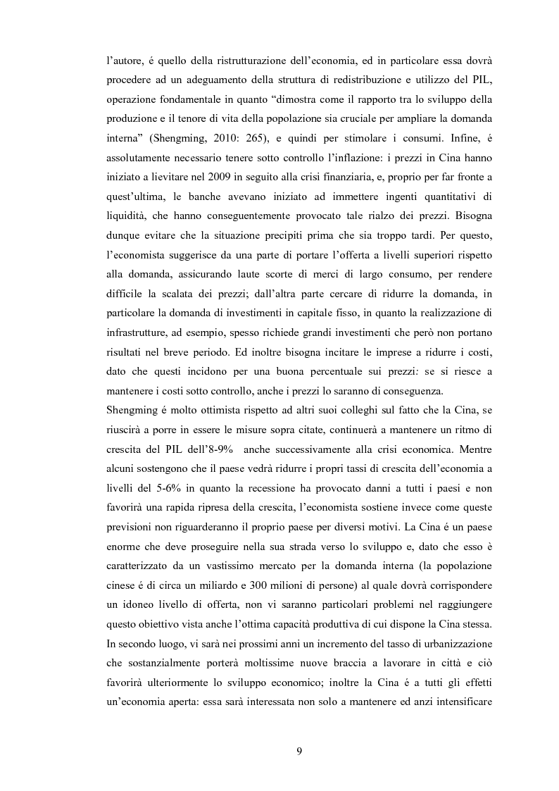 Anteprima della tesi: Cina ed Unione Europea: un'analisi delle relazioni economico-commerciali degli ultimi dieci anni, Pagina 7