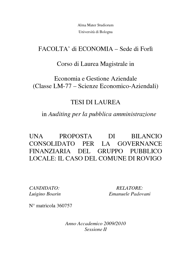 Laurea Magistrale In Statistica Economia E Impresa