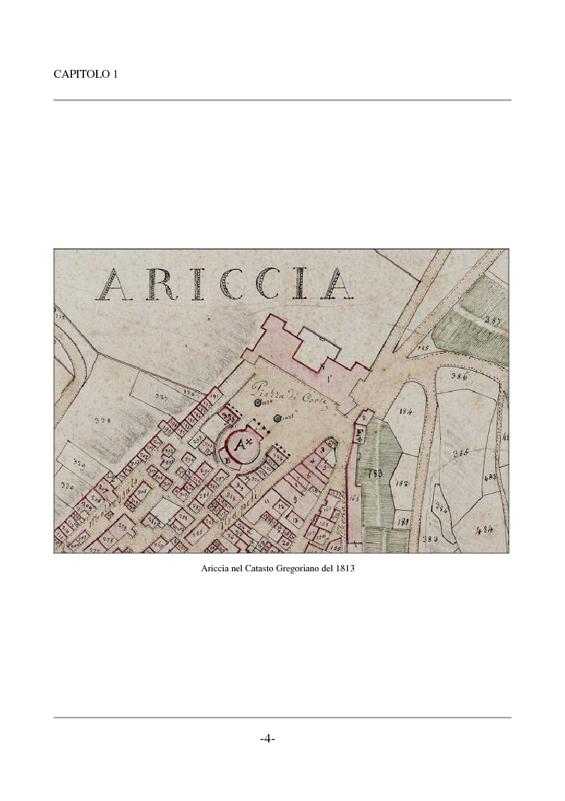 Anteprima della tesi: Il Ponte Monumentale di Ariccia (Storia, costruzione e statica), Pagina 6