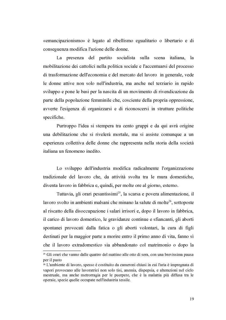 Estratto dalla tesi: Teresa, Marta, Nanna, Denza: il contributo di Neera e della Marchesa Colombi al rinnovamento del romanzo del secondo Ottocento