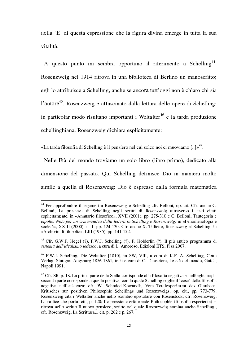 Estratto dalla tesi: Il linguaggio come Ereignis nel pensiero di Franz Rosenzweig