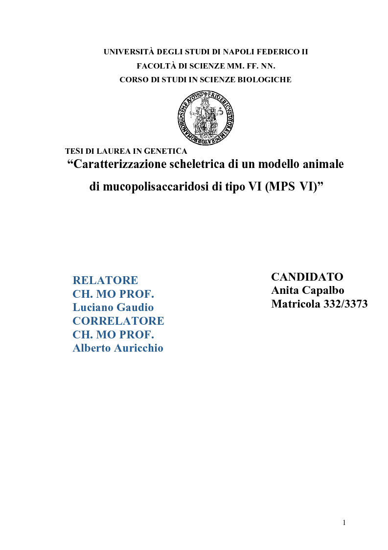 SCARICARE TESI DI LAUREA TRIENNALE DA