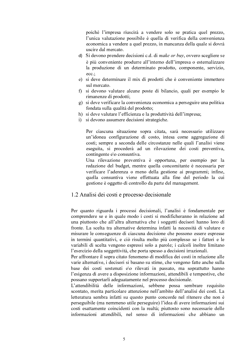 Anteprima della tesi: L'analisi dei costi nelle piccole imprese agricole, Pagina 4
