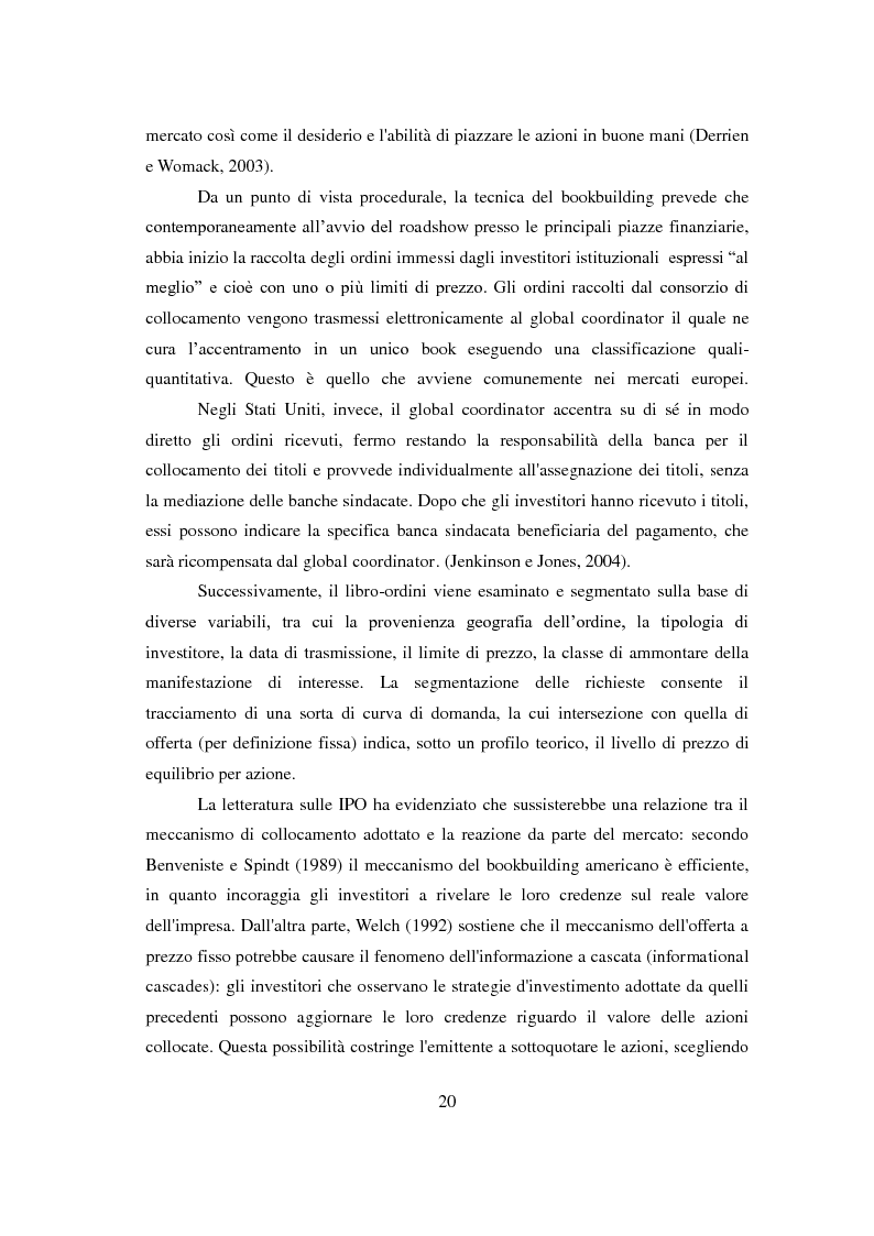 Estratto dalla tesi: Un'analisi delle initial public offerings in Cina