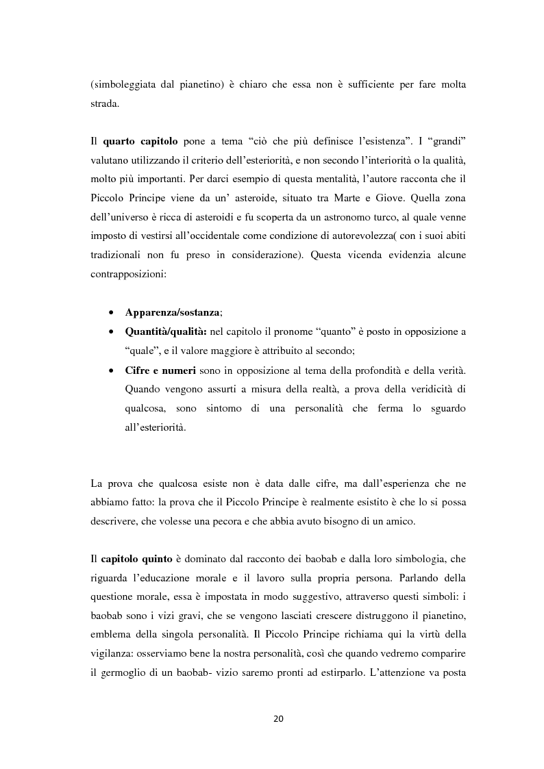 Estratto dalla tesi: Il piccolo principe tra lingue europee e dialetto