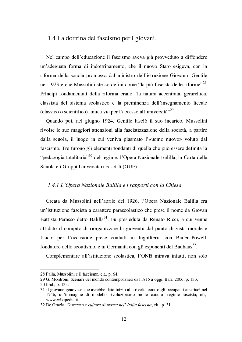 Estratto dalla tesi: La ricerca del consenso. Mussolini e la propaganda politica