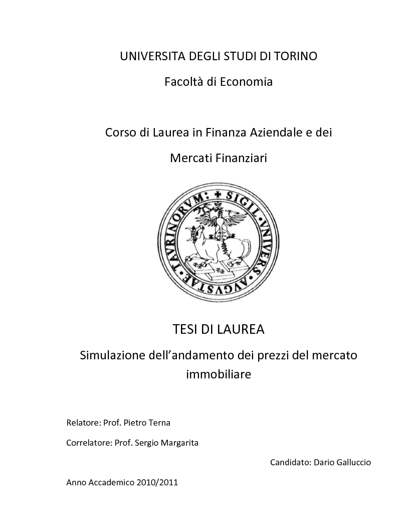 Homepage - Corso di studio in Finanza Aziendale e Mercati ...