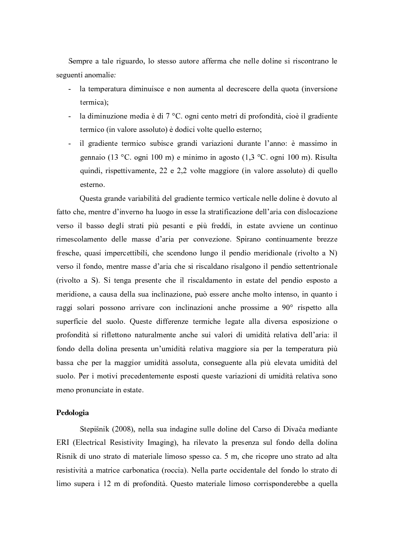 Estratto dalla tesi: Flora briofitica della dolina Risnik (Divaca, Primorje - SLO)