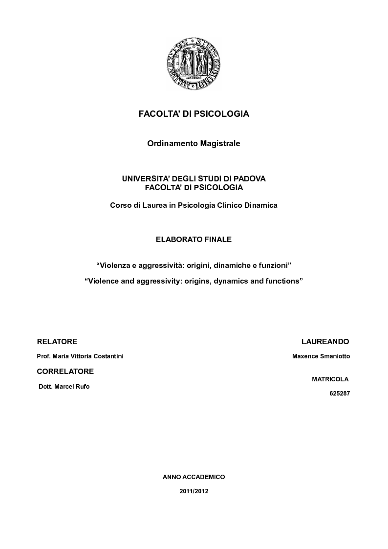 Come Scrivere Una Tesi Di Laurea Ingegneria