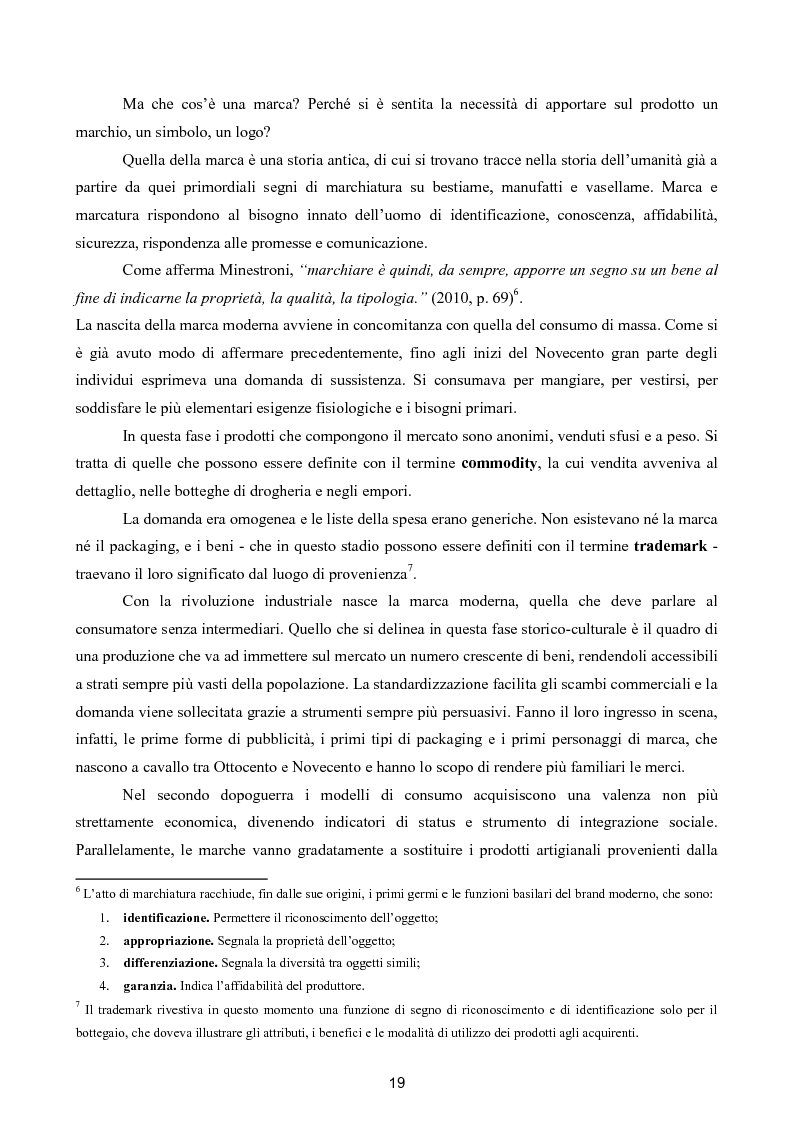 Estratto dalla tesi: Il significato del consumo in un periodo di crisi. Una ricerca a Roma e Terni